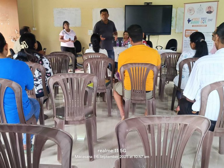 GWMC initiatives explained at Village Panchayat Macasana 06/09/2025