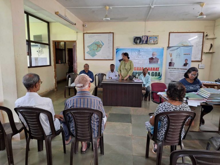 Special drive camp organized on various schemes of Social Welfare Dept. on 05/09/2025 V.P. St. Estevam.