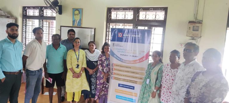 Special Drive at V.P.Ambelim by HDFC bank