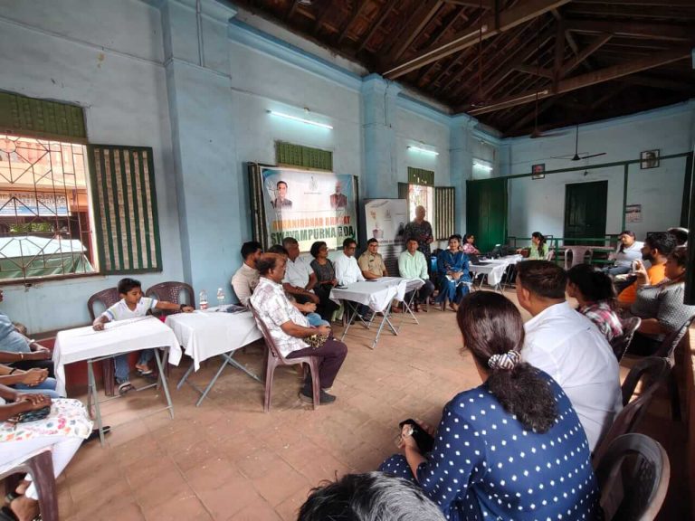 GWMC initiatives explained at VP Chinchinim Deussuea - Salcete
