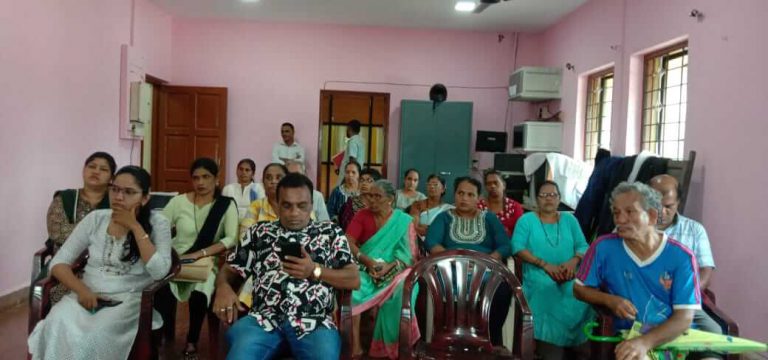 The V.P. Cumbharjua has conducted the special drive organised by Social Welfare Dept. on 02/8/2025 at 10.30 am at the premise of V.P. Cumbharjua and officials interacted with the villagers on various schemes of the Dept