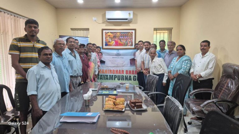 Awareness drive on various schemes of Social Welfare Dept. held at V.P Amona
