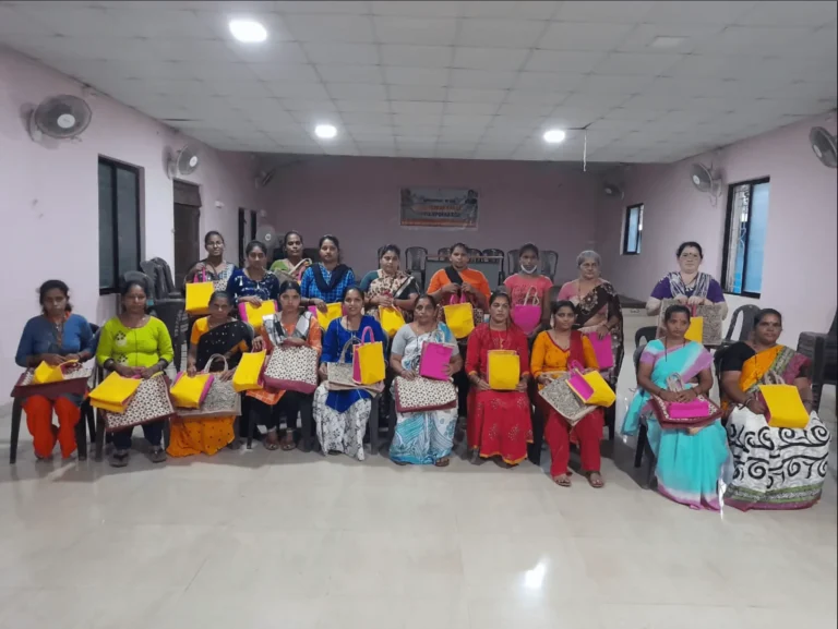 Womens participated in Jute making Arambol village
